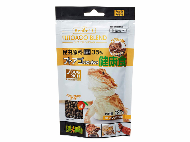 フトアゴブレンドフード　125ｇ