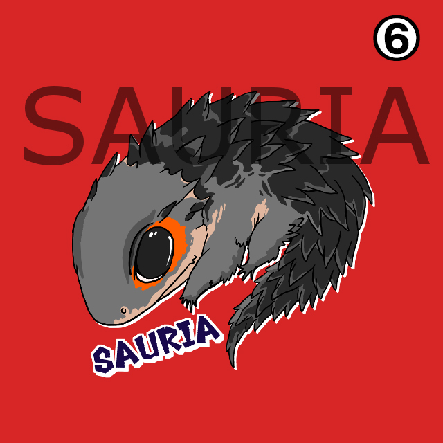 オリジナル爬虫類缶バッジ(7)